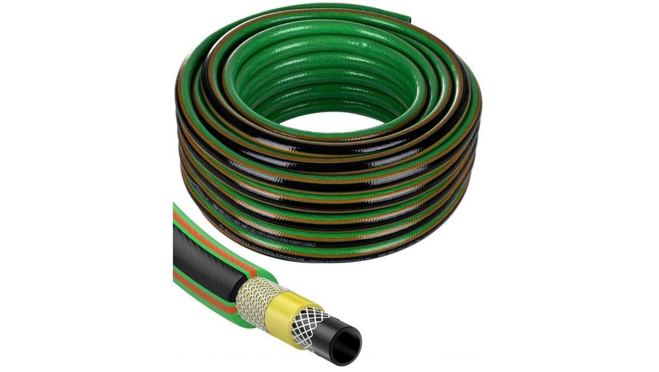 Wąż ogrodowy 1/2 cal 50m 5 warstw nieskręcający premium Schmith