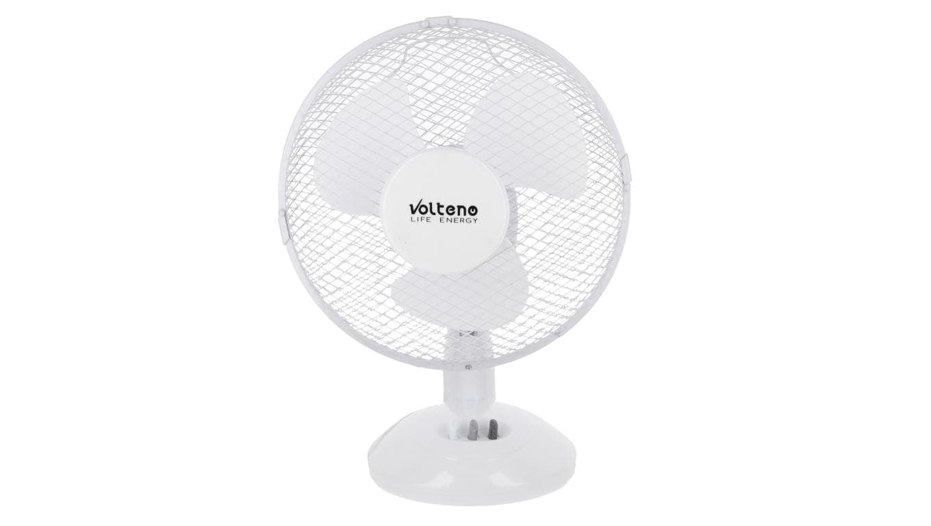 Wentylator biurkowy 2-prędkości 21W 23cm biały VO0020 E06010000026