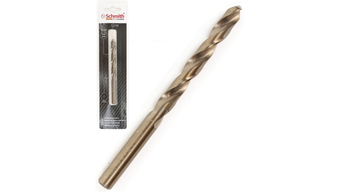 Wiertło do metalu kobaltowe 8,5mm HSS-Co Schmith