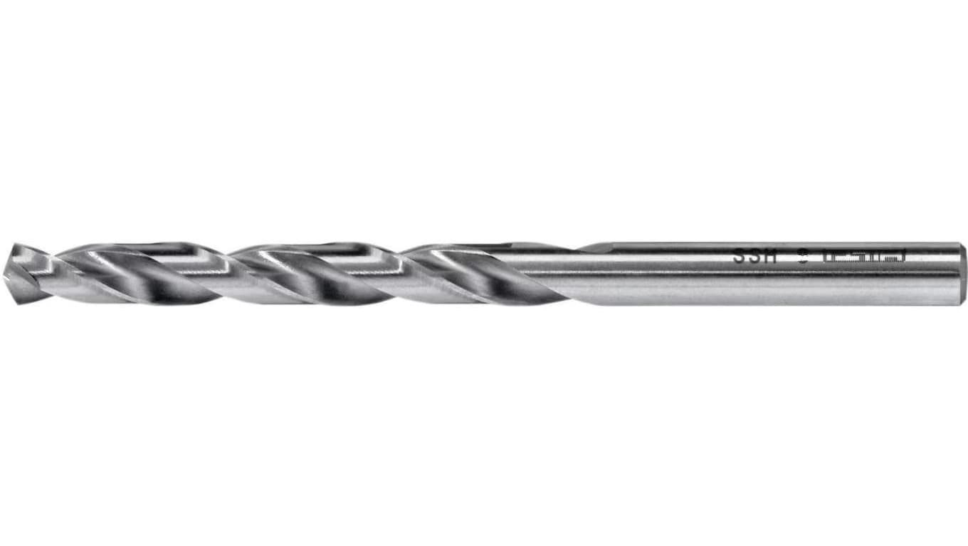 Wiertło kręte Premium precyzyjnie szlifowane ze stali szybkotnącej HSS 6,5x140mm WL32 (opakowanie 5szt)