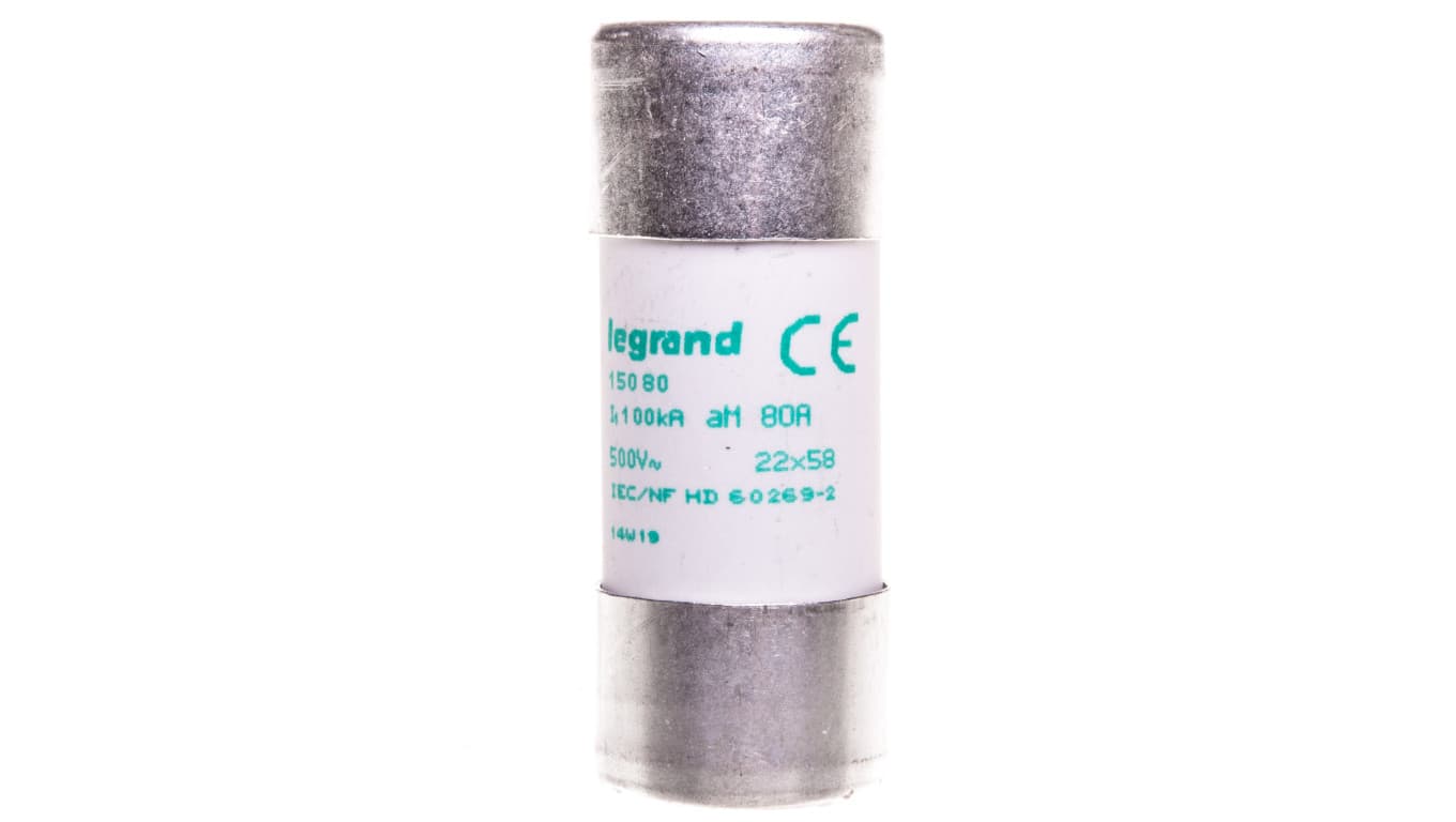 Wkładka bezpiecznikowa cylindryczna 22x58mm 80A aM HPC 015080