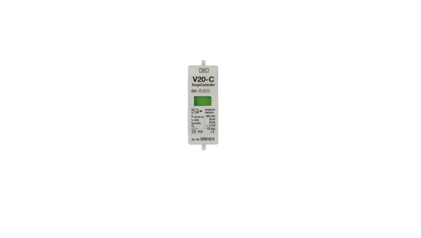 Wkładka ogranicznika przepięć Typ 2 20kA 1,3kV V20-C/0-280 5099609