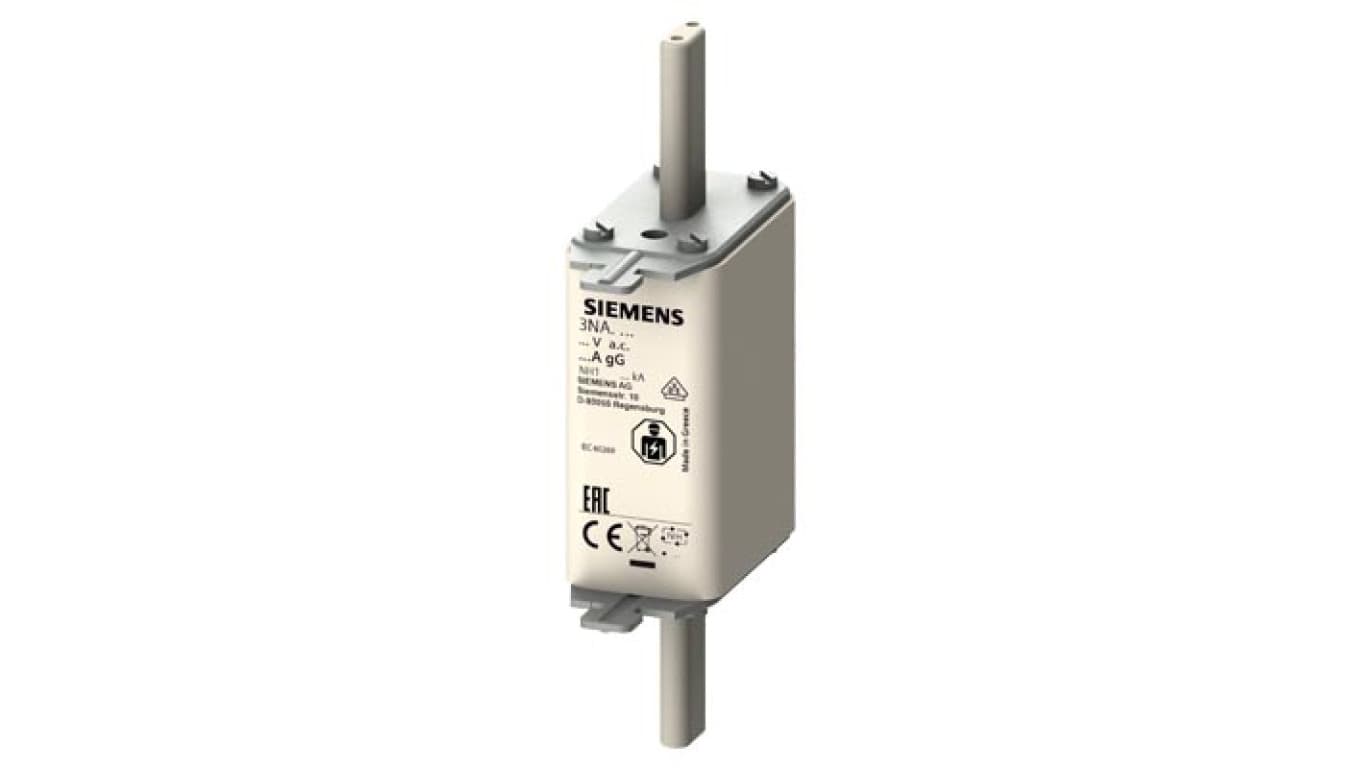 Wkładka topikowa NH1 100A gG 500V wersja standard zaczepy nieizolowane 3NA3130