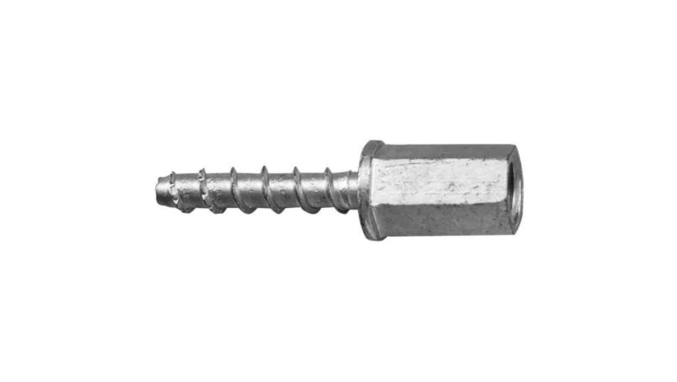 Wkręt do betonu BTS6 H 6-35mm z podwójnym gwintem wewnętrznym M8 i M10 100 szt. 9ZG635M810BTSH