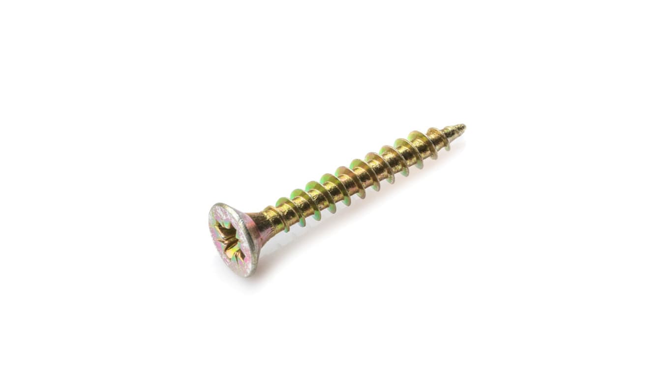 Wkręt hartowany do płyt wiórowych, ocynkowany 4,5 x 40mm PZ (500 szt.)
