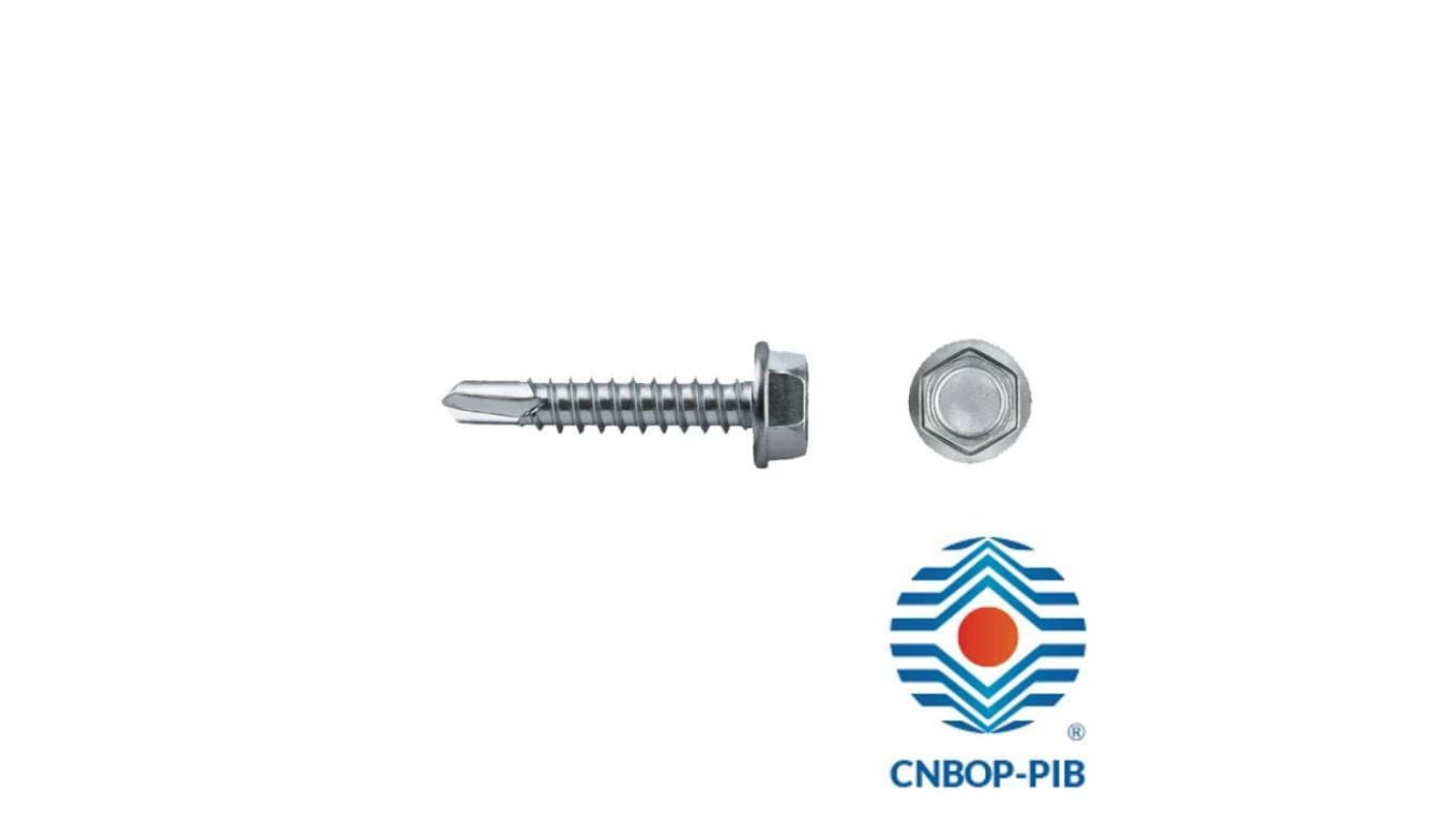 Wkręt samowiercący DIN 7504K łeb sześciokątny 4,8x16mm ocynk 948167504K 250 szt.