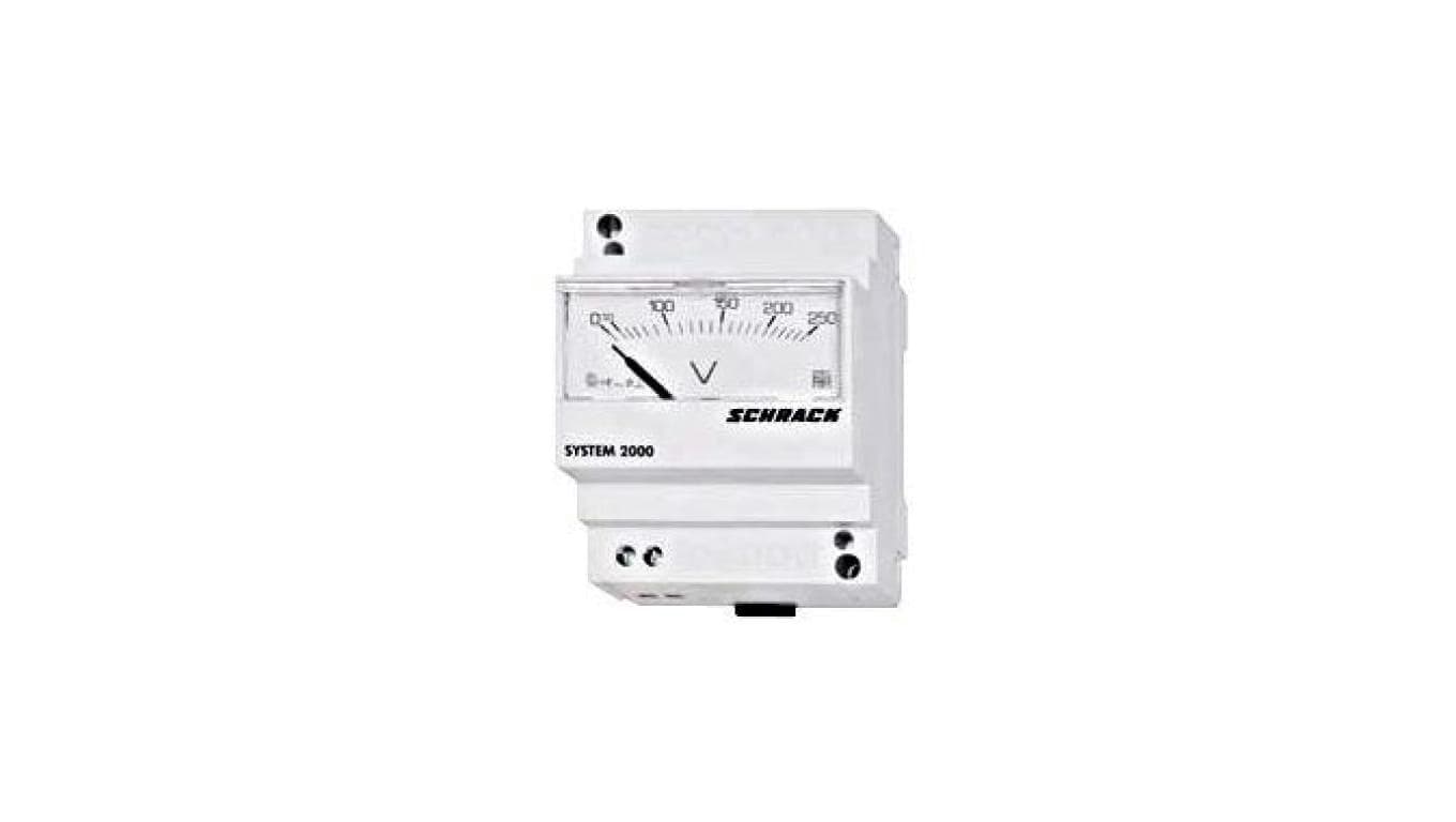 Woltomierz analogowy serii D4E AC/500V 45mm