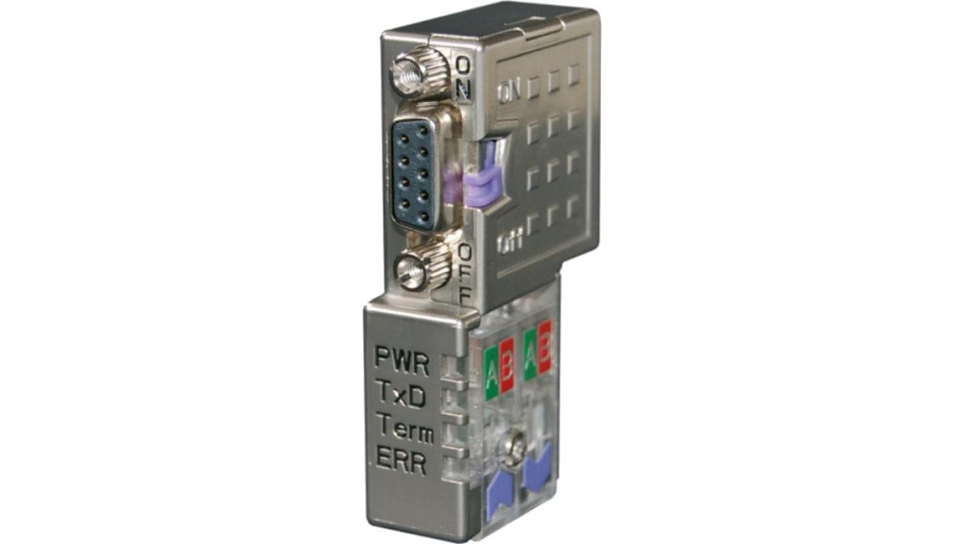 Wtyczka PROFIBUS z diagnostyką LED oraz przyłączem PG/90 typu fast connect - 110050006