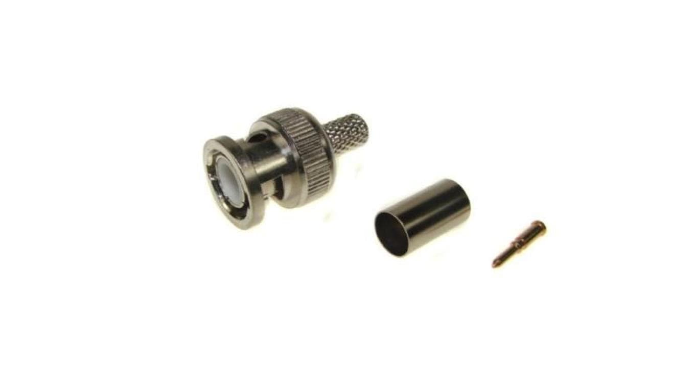Wtyk BNC zaciskany na RG59 zinc op/100