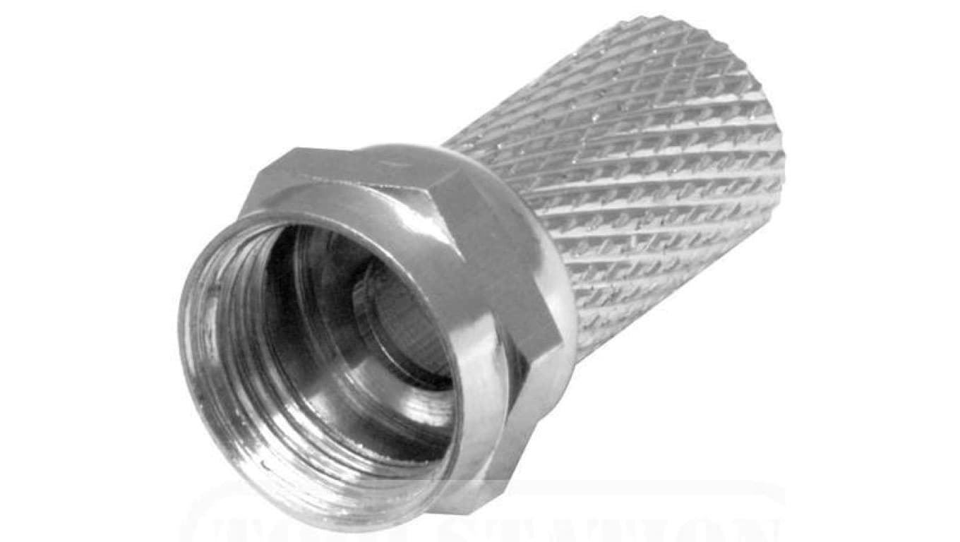 Wtyk F nakręcany na RG-59 5,9mm/18,5mm /opak=100szt/