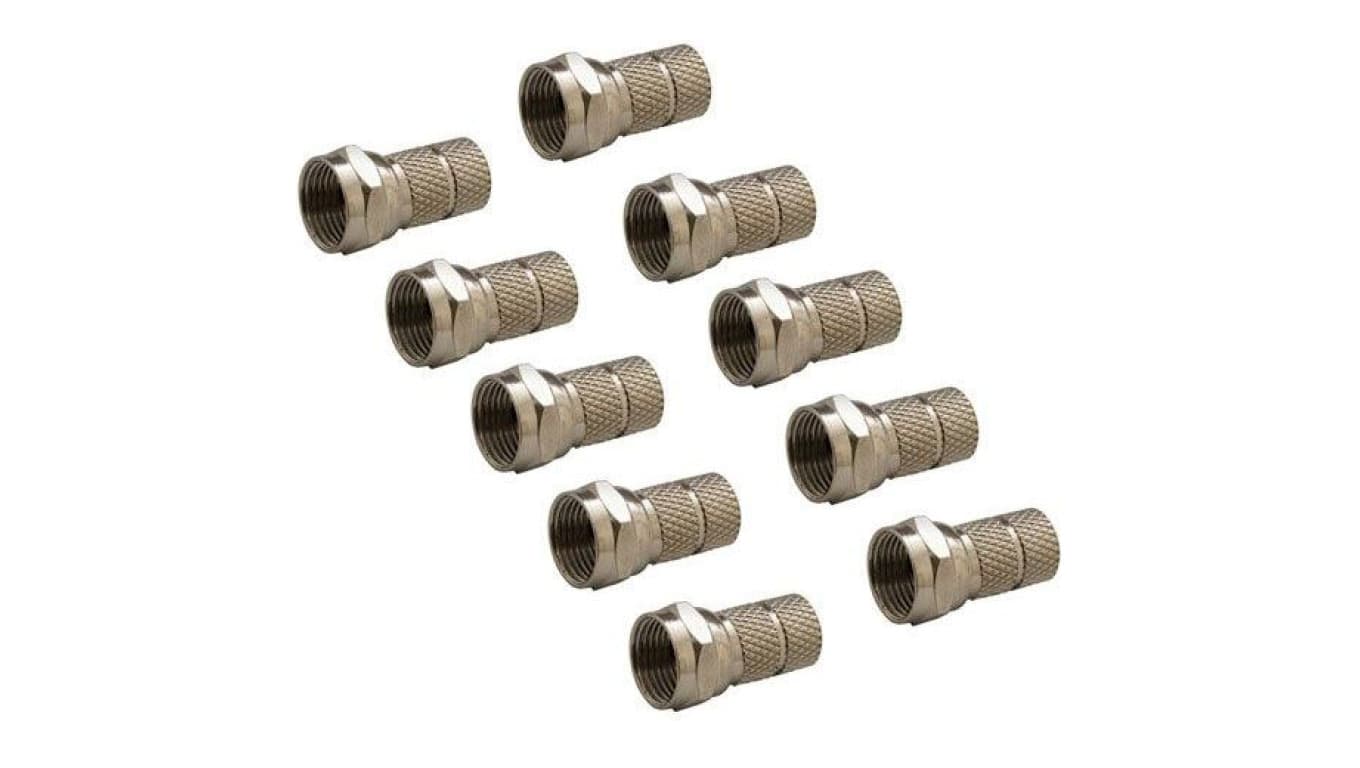 Wtyk antenowy F nakręcany 7,0mm na przewód YWDXpek /komplet 10szt./