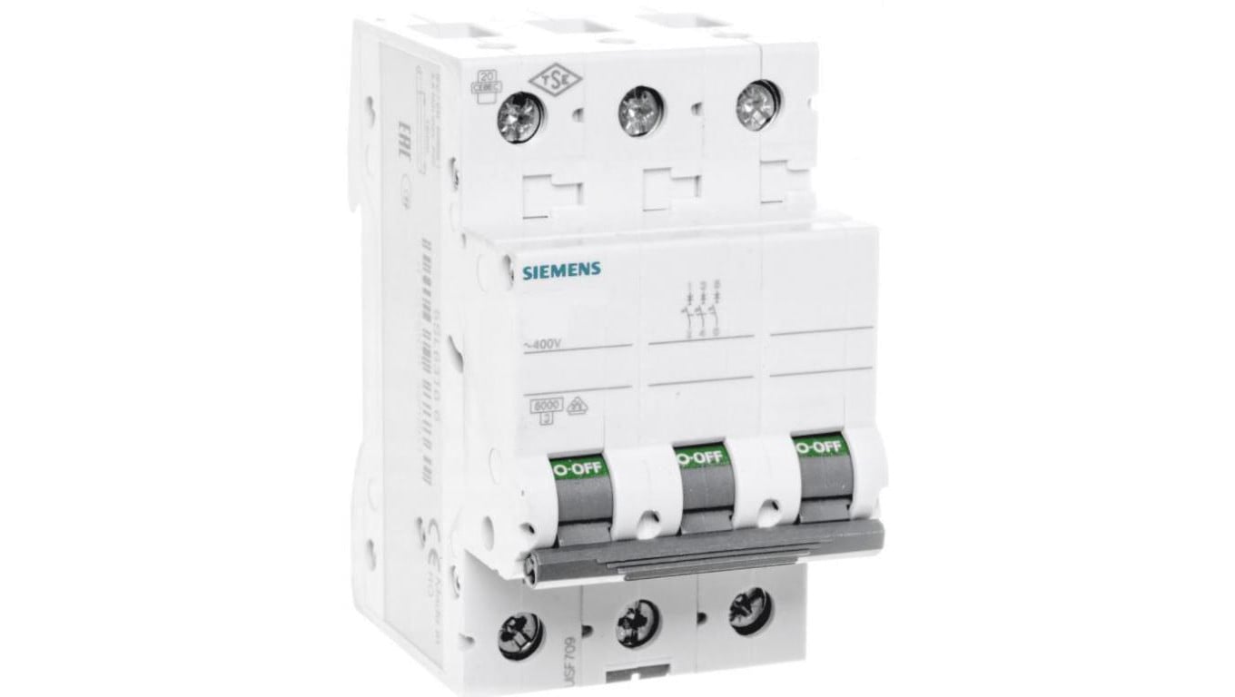 Wyłącznik nadprądowy SIEMENS B10 3F