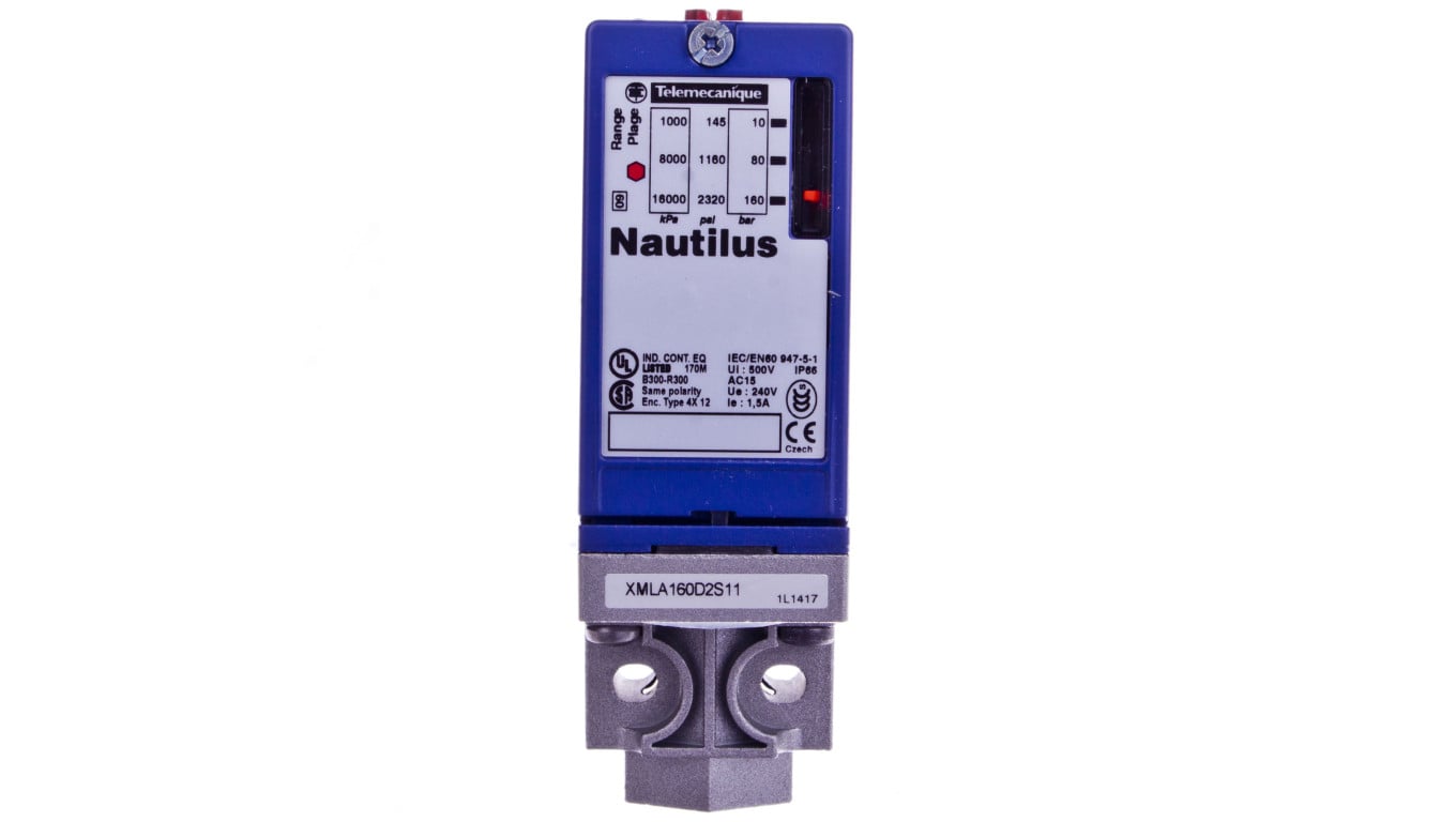 Wyłącznik ciśnieniowy 10-160bar G1/4 0-160st. C (olej hydrauliczny) XMLA160D2S11