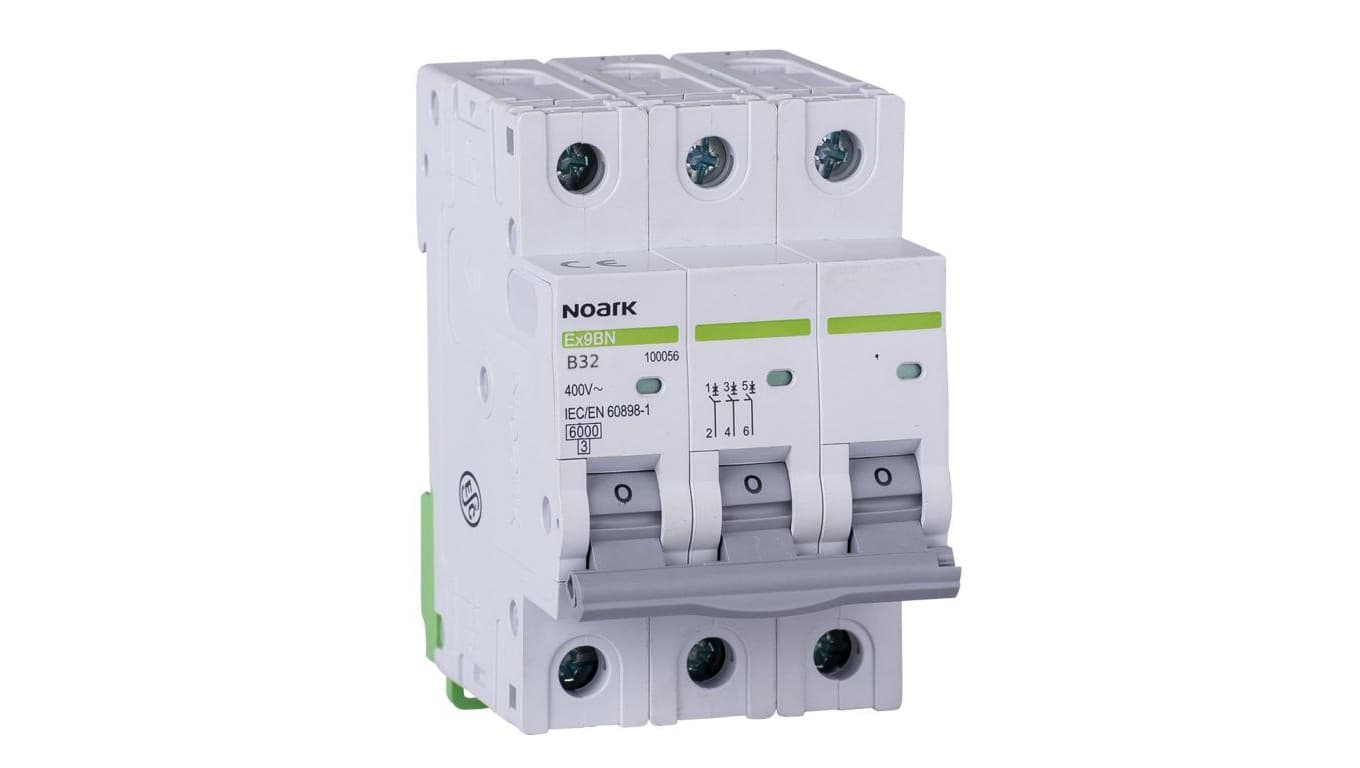 Wyłącznik nadprądowy 3P B 32A 6kA AC Ex9BN 100056