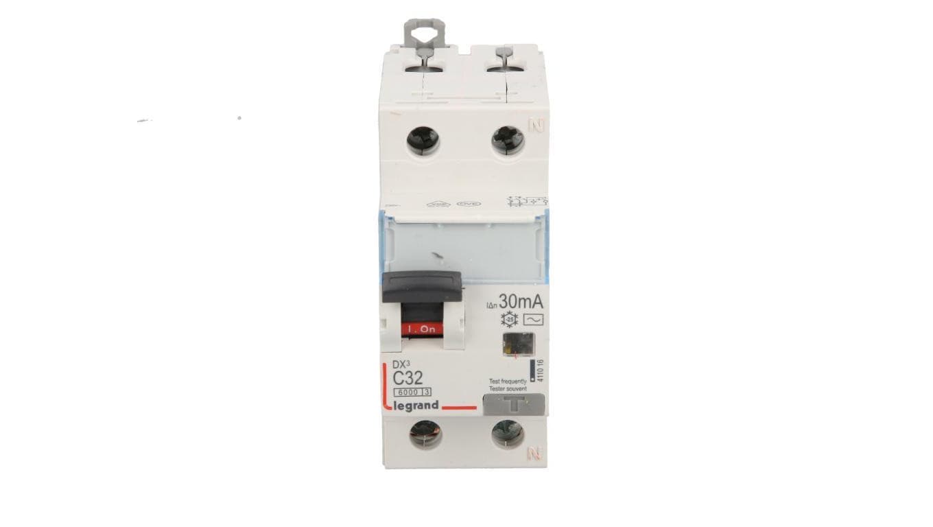 Wyłącznik różnicowo-nadprądowy 2P 32A C 0,03A typ AC P312 DX3 411016