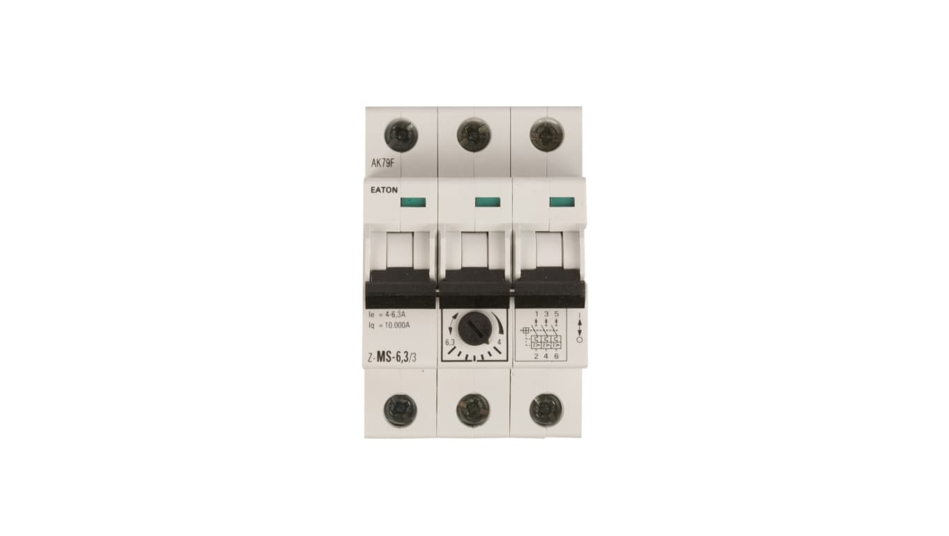 Wyłącznik silnikowy 3P 2,2kW 4-6,3A Z-MS-6,3/3 248410