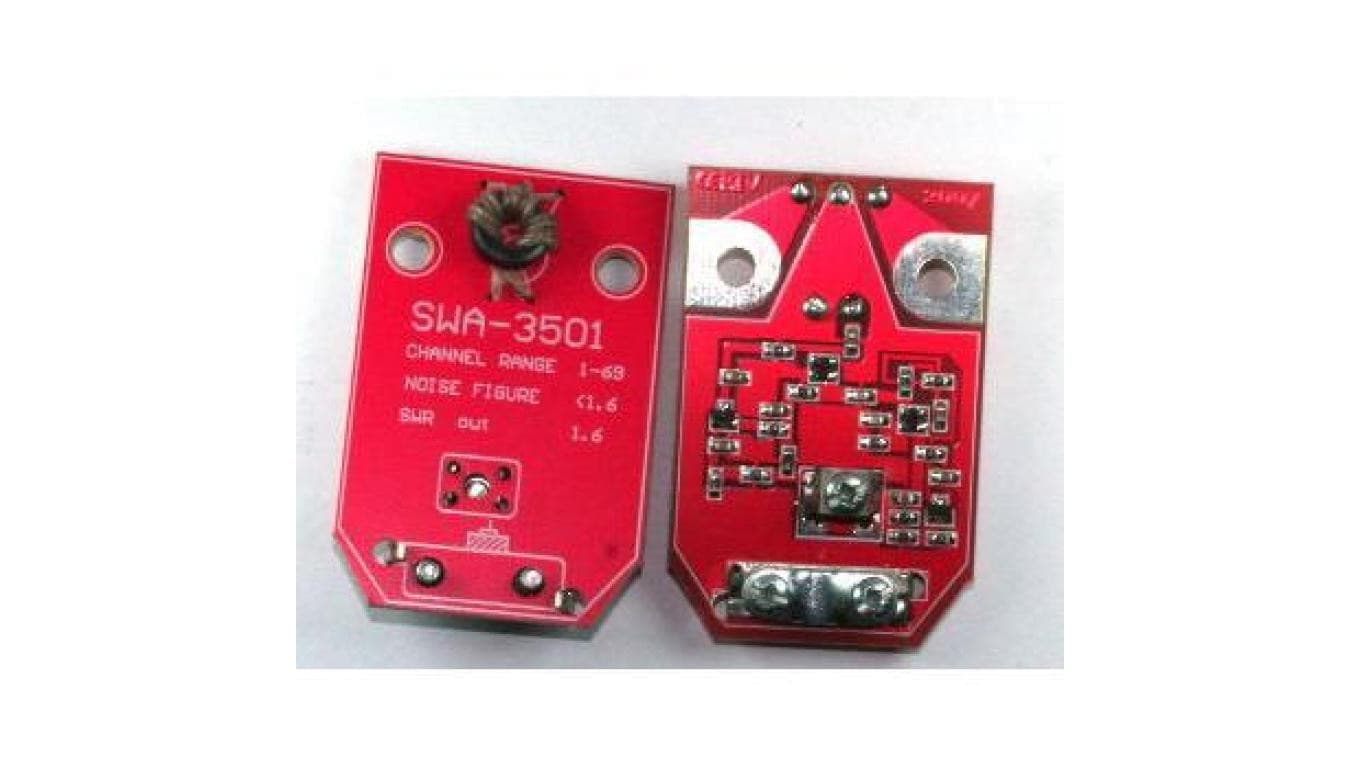 Wzmacniacz anten siatkowych SWA-3501 wzmocnienie 26-34 dB