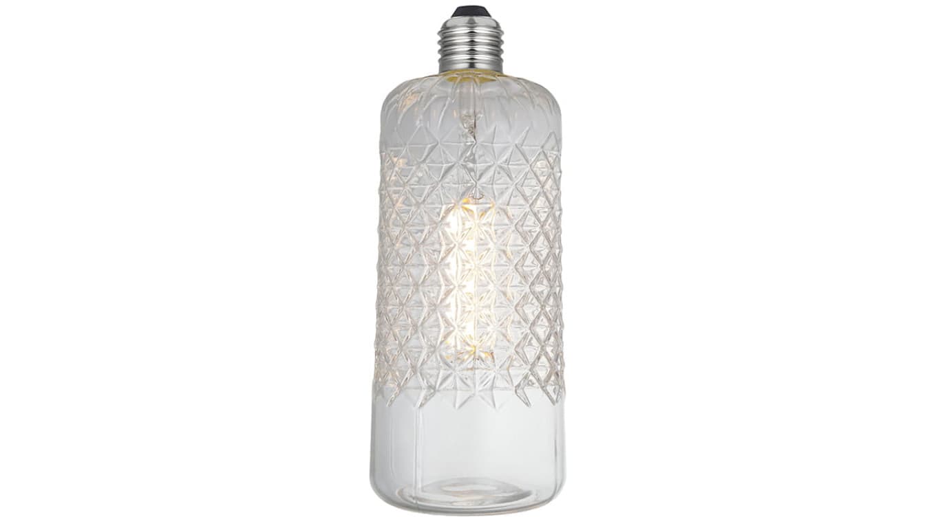 ŻARÓWKA DECO CRISTAL DEMETRA CLEAR E27 6 W 2700K