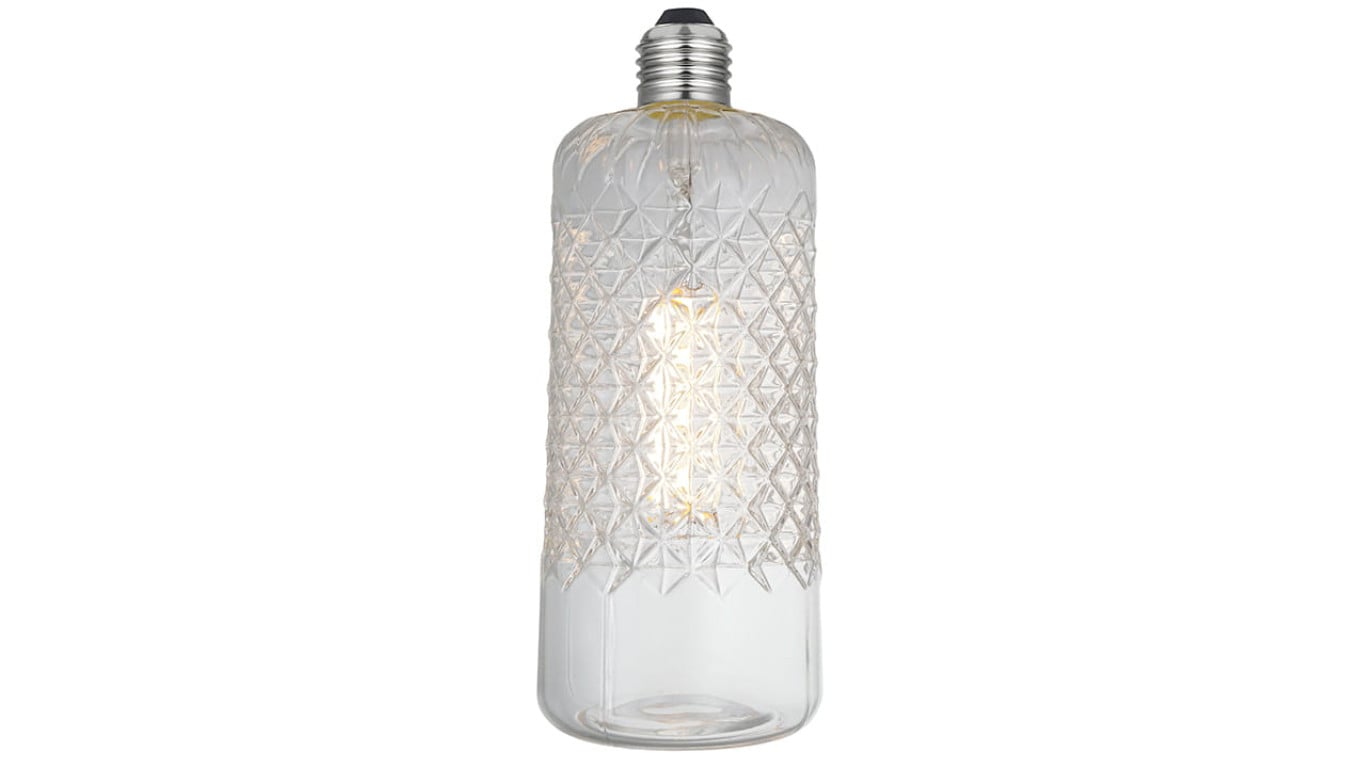 ŻARÓWKA DECO CRISTAL DEMETRA CLEAR E27 6 W 2700K