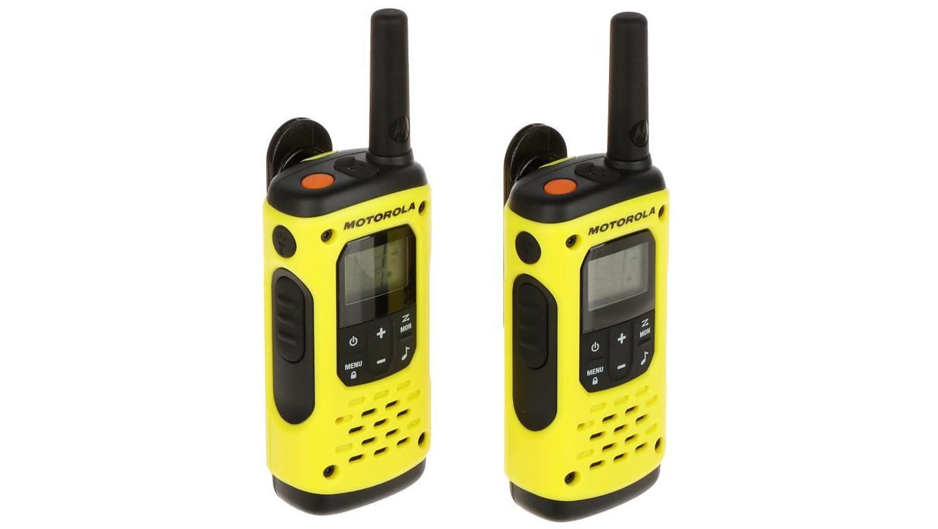 ZESTAW 2 RADIOTELEFONÓW PMR MOTOROLA-T92/H2O 446.1inbsp/brMHz ... 446.2inbsp/brMHz