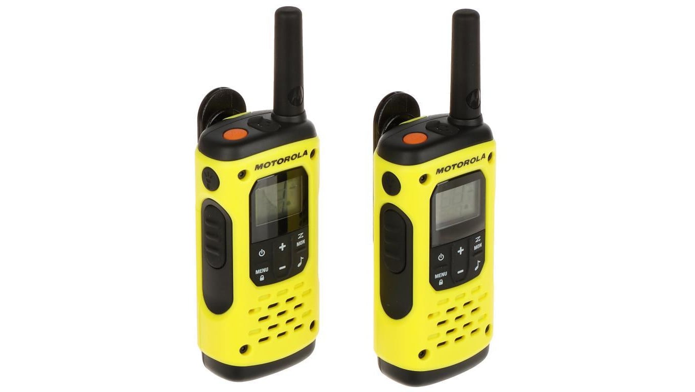 ZESTAW 2 RADIOTELEFONÓW PMR MOTOROLA-T92/H2O 446.1inbsp/brMHz ... 446.2inbsp/brMHz