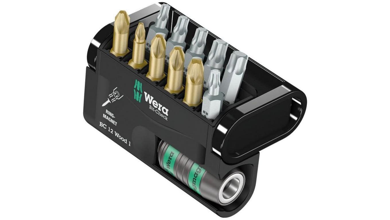 ZESTAW BITÓW BIT-CHECK 12 WOOD 1, 12CZ.