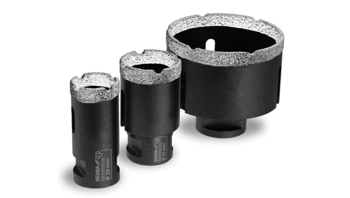 ZESTAW KORONEK DIAMENTOWYCH VACUUM BRAZED 28,35,68MM 3 SZT.