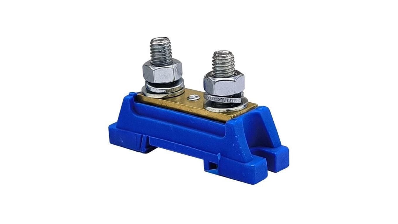 Zacisk ochronny 1x35B - Niebieski