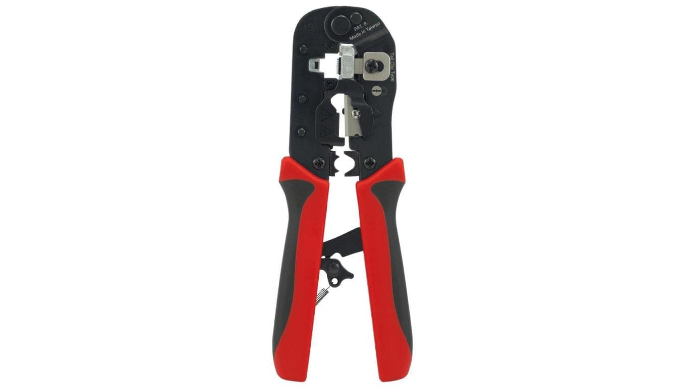 Zaciskarka wtyków 8p8c RJ-45 ekranowanych 190mm HT-582QR