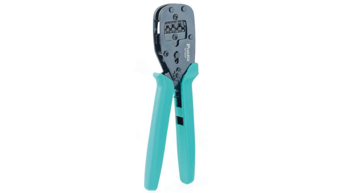 Zaciskarka złącz solarnych, konektorów nieizolowanych i tulejek AWG 20-10 CP-3006FD18 22240
