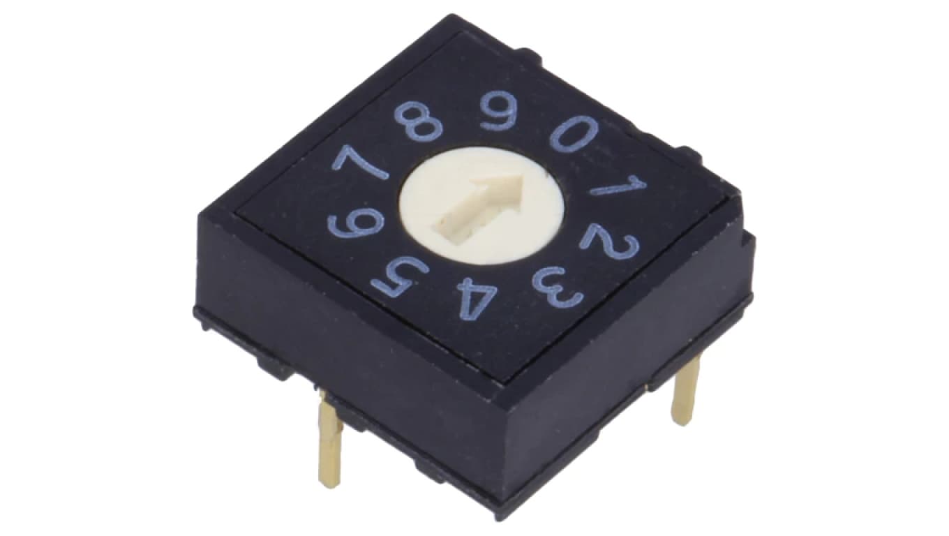 Zadajnik kodu DEC/BCD Poz 10 THT A6R A6R-101RF