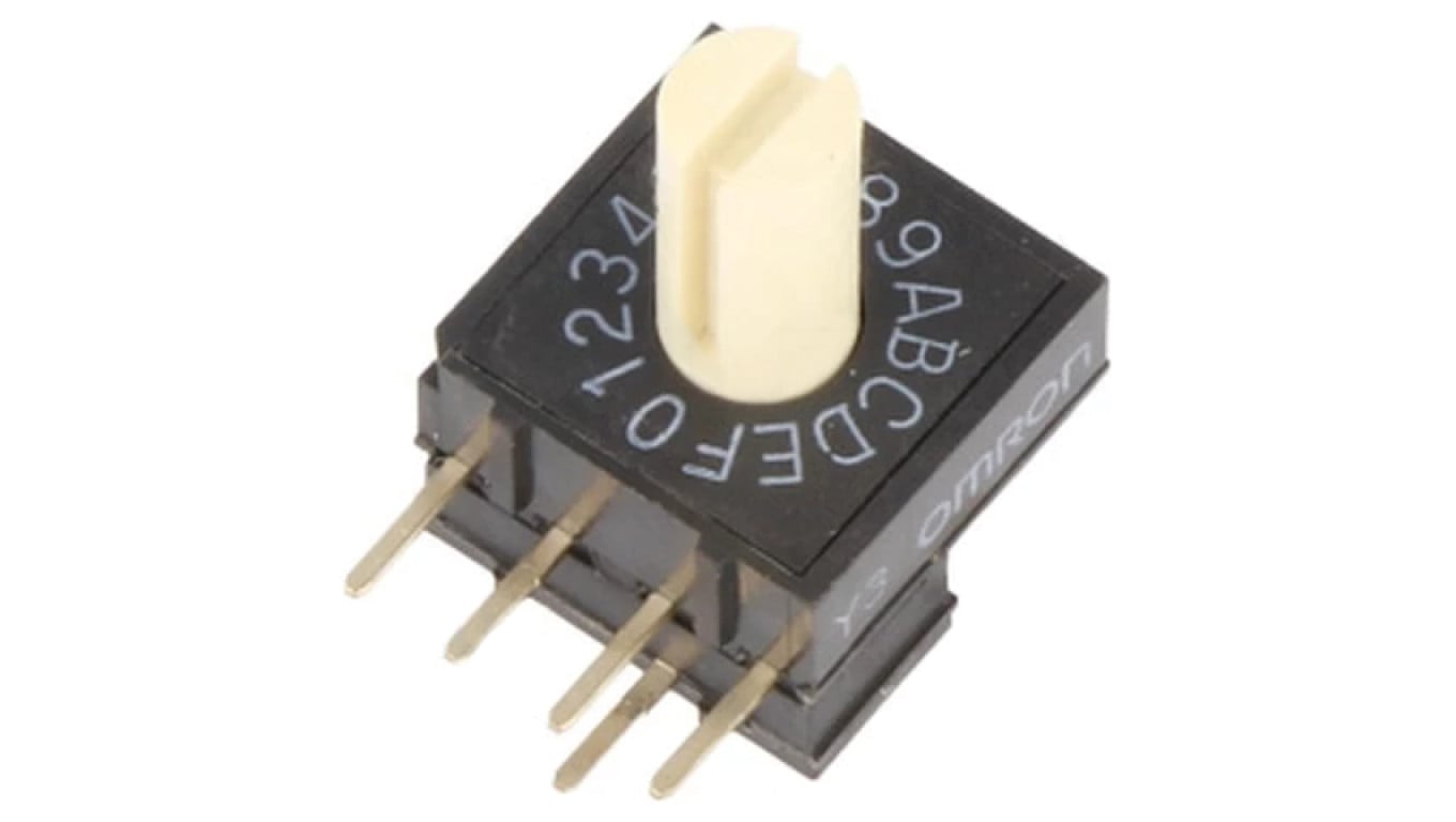 Zadajnik kodu HEX/BCD Poz 16 THT Rstyku max 200m A6RV A6RV-161RS