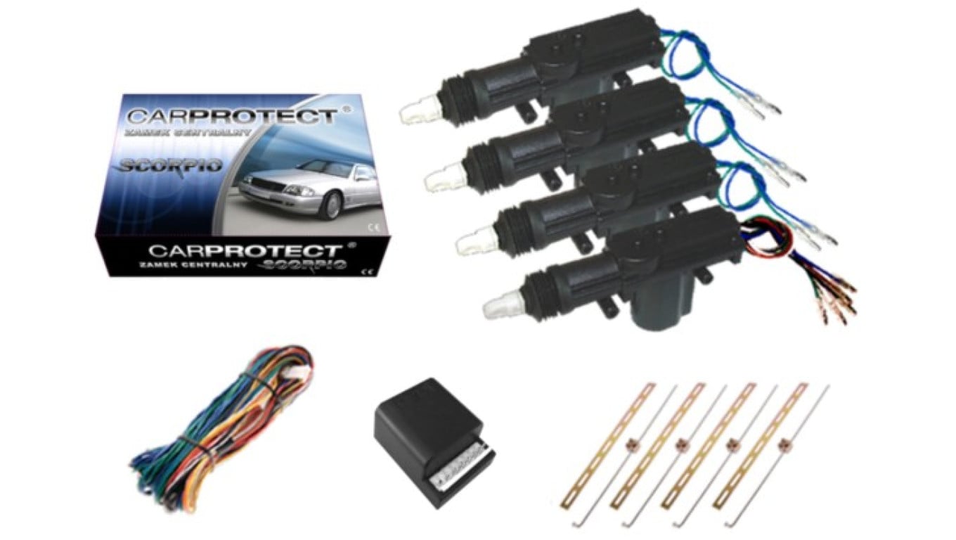 Zamek centralny CarProtect SCORPIO bez pilota