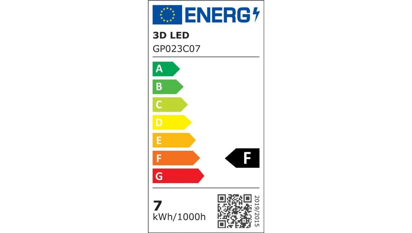 Żarówka LED 7W E27 620lm Ciepła 3000K / GP023C07