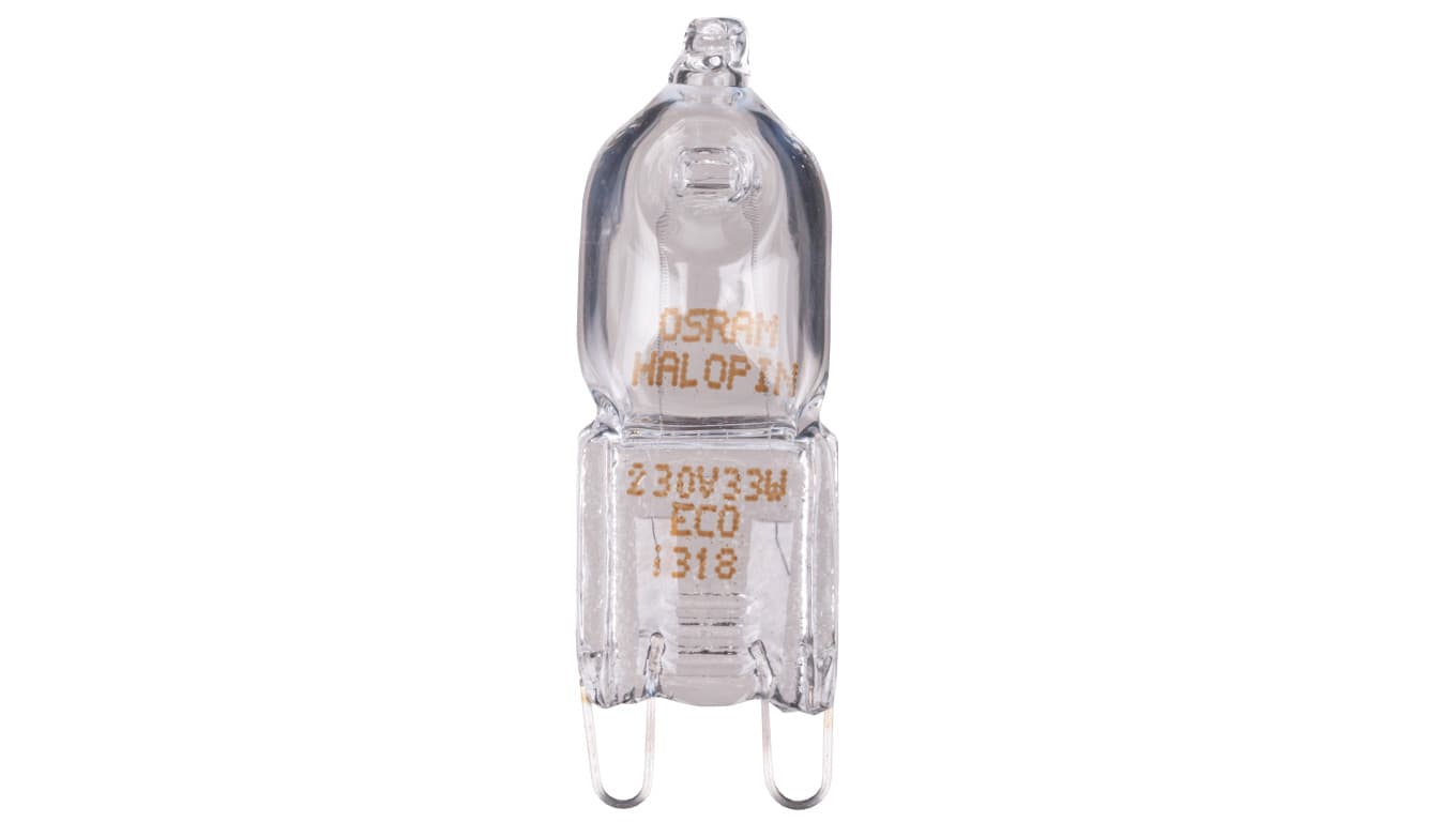 Żarówka halogenowa HALOPIN PRO G9 35W 460lm 2800k 230V 43mm 4008321208668