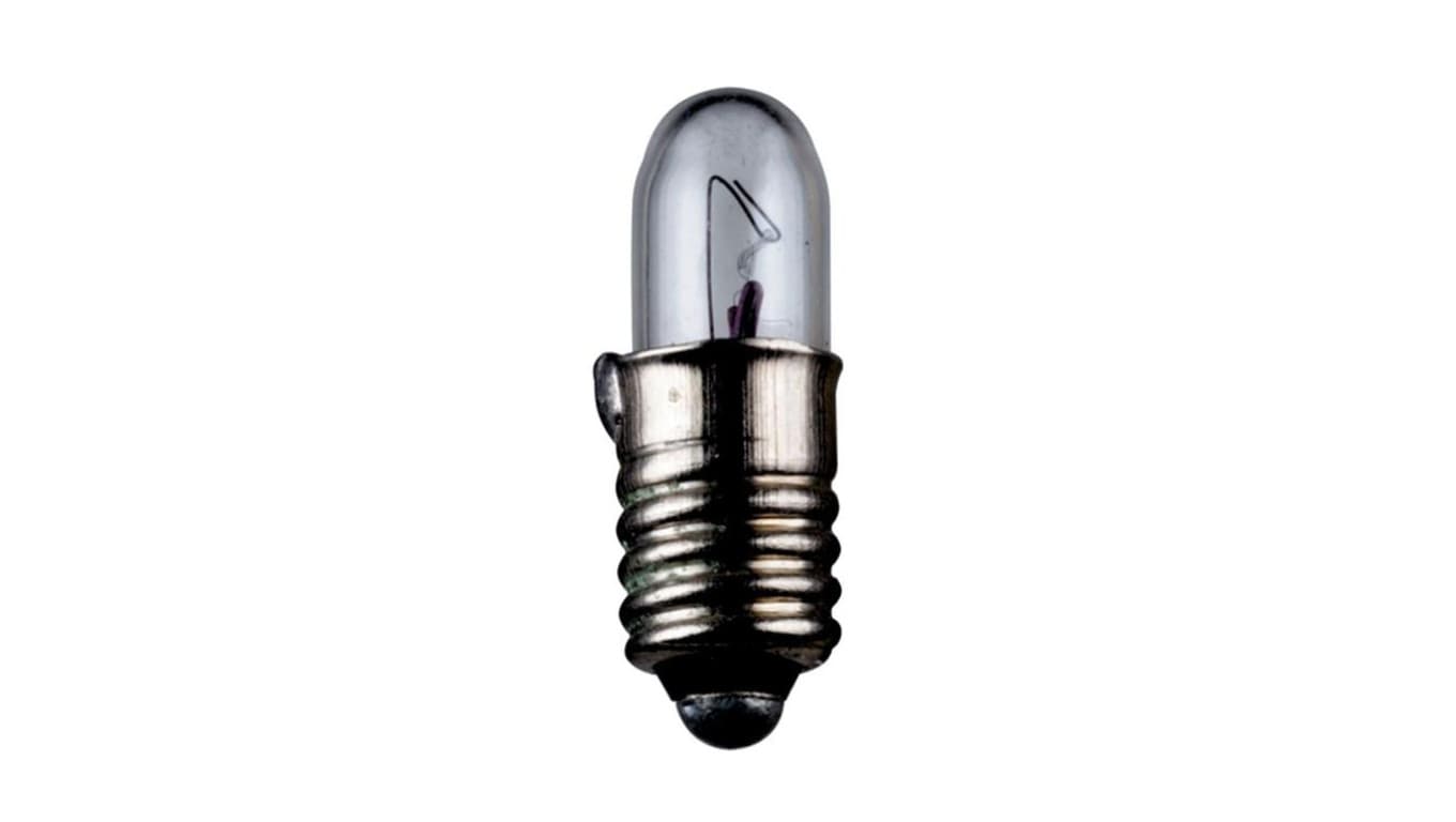 Żarówka miniaturowa rurkowa, 0,6 W - Pobór mocy 0.6 W