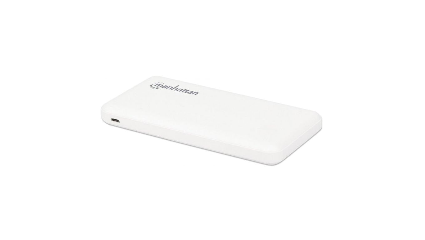 Zasilacz PowerBank 10000mAh 2x USB-A 2.1A/1A Kabel USB 2w1
