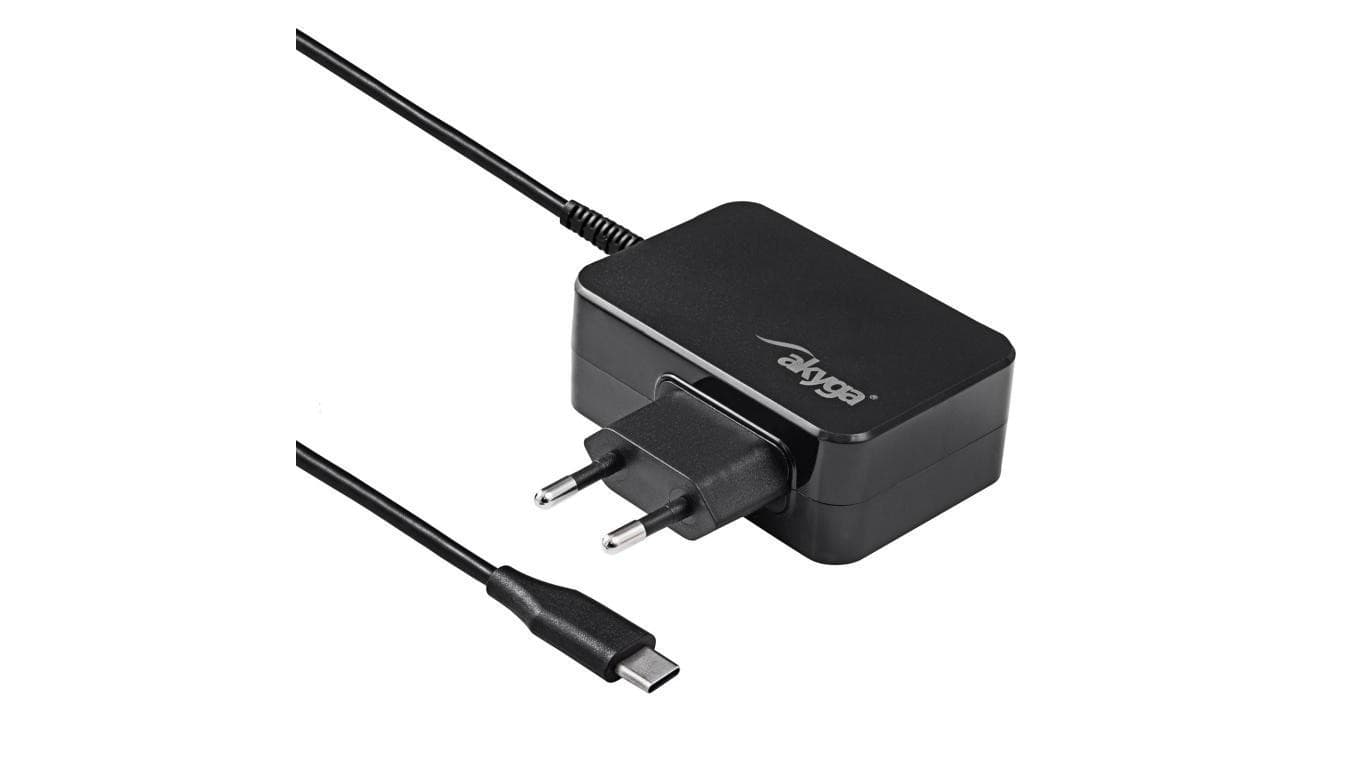 Zasilacz do notebooka Akyga AK-ND-82 5-20V / 3-4.5A 90W USB type C 1.8m GaN
