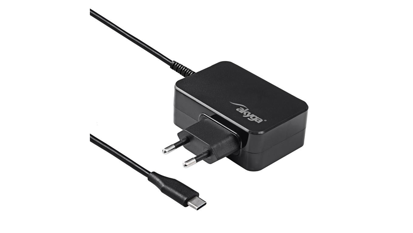 Zasilacz do notebooka Akyga AK-ND-82 5-20V / 3-4.5A 90W USB type C 1.8m GaN