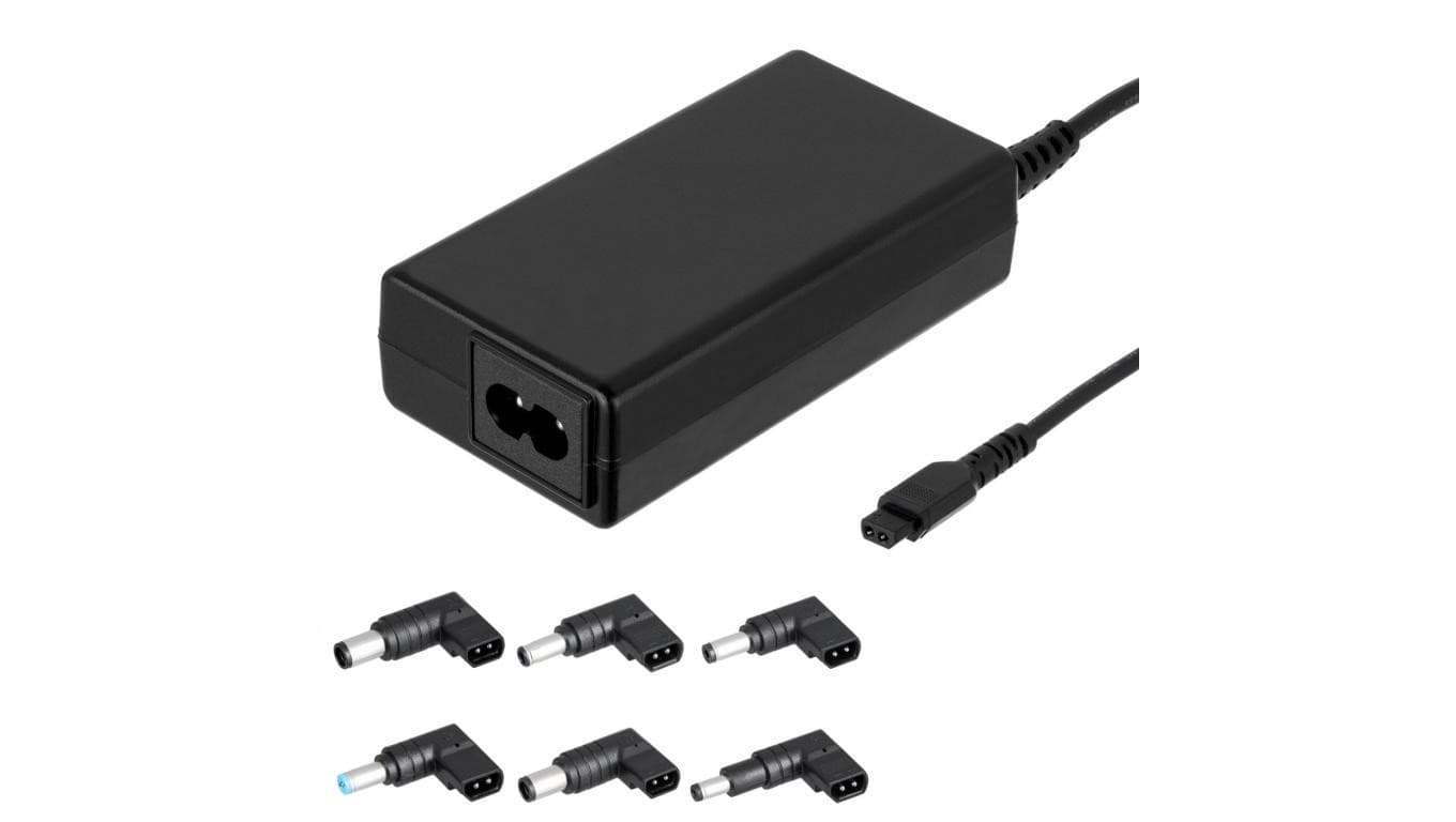 Zasilacz do notebooka Akyga AK-NU-12 65W uniwersalny 6 wtyczek 1.2m