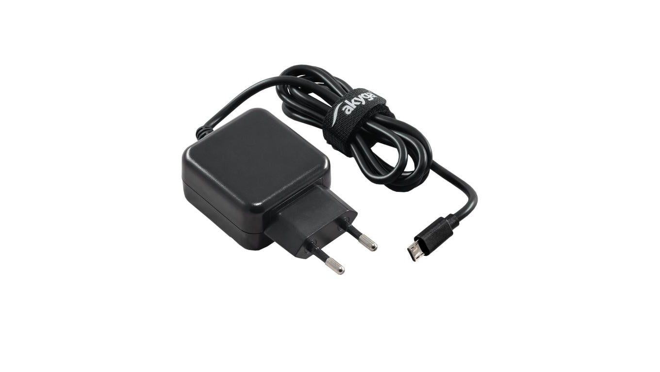 Zasilacz sieciowy Akyga AK-TB-15 5.0V / 3.0A 15W micro USB B 1.0m