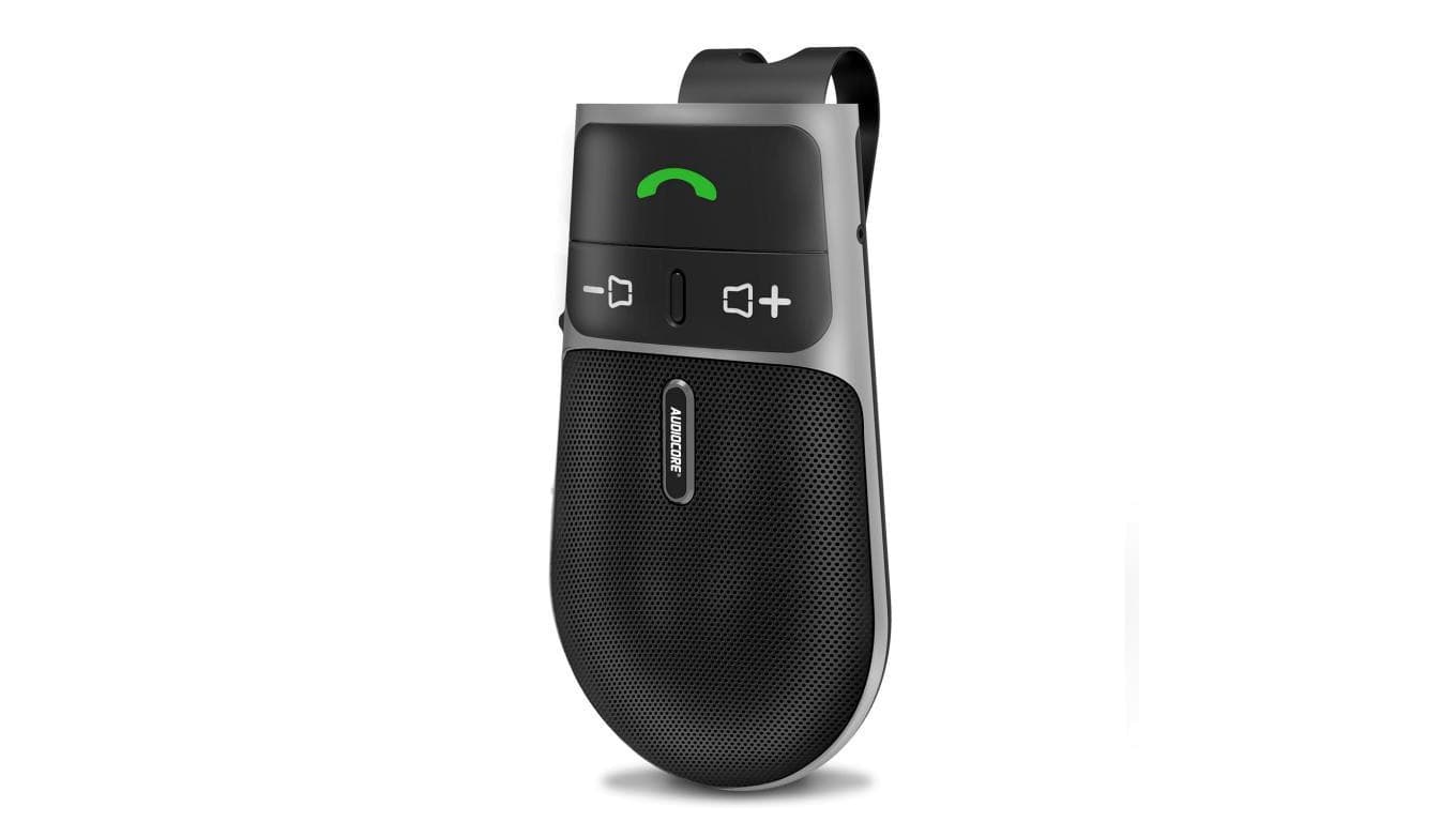 Zestaw głośnomówiący bluetooth 5.0 Audiocore, A2DP, głośnik 2W, wspiera Google i Siri, AC480