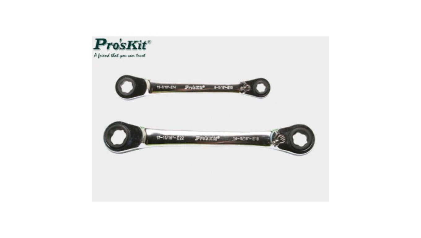 Zestaw kluczy oczkowych Pros Kit HW-5912E 2szt 20179