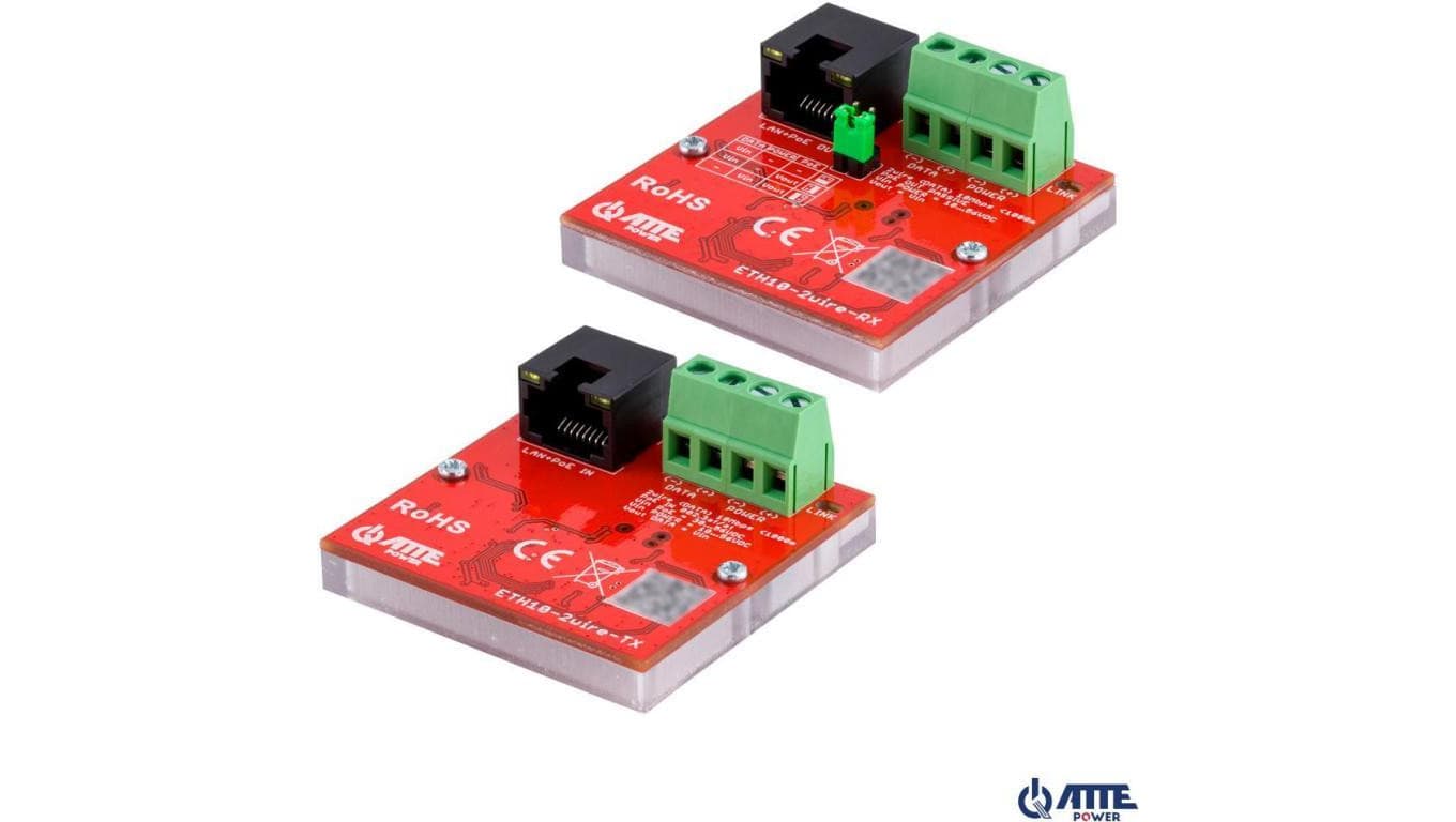 Zestaw konwerterów ATTE ETH10-2wire-SET
