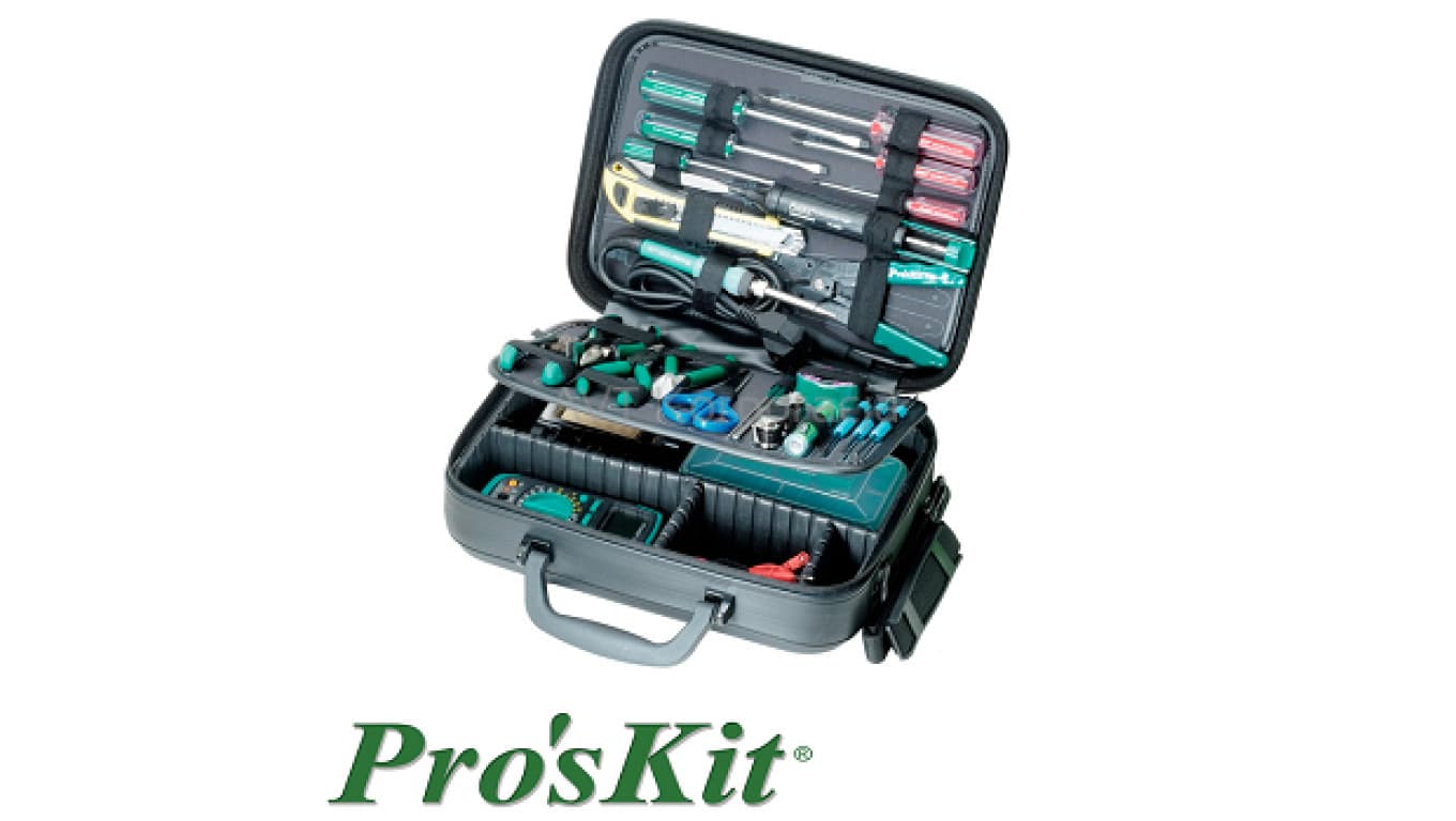 Zestaw narzędzi serwisanta 1PK-710KB Pros Kit 20002
