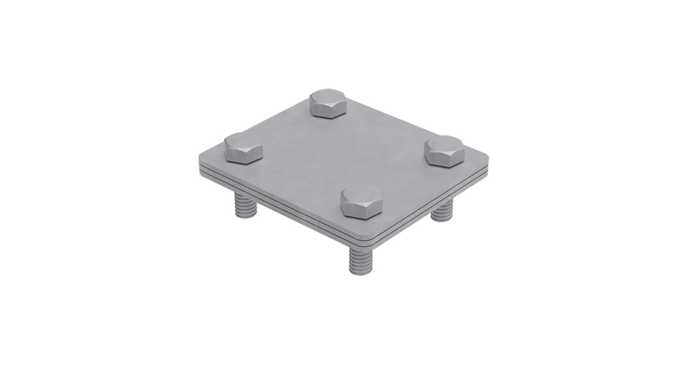 Złącze uniwersalne odgałęźne 100x100mm ocynk 14.4 OG /91400402/