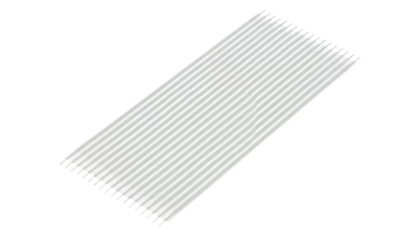 Złącze zwora elastyczna R.taśmy 2,54mm L 101,6mm proste 6-1437145-1