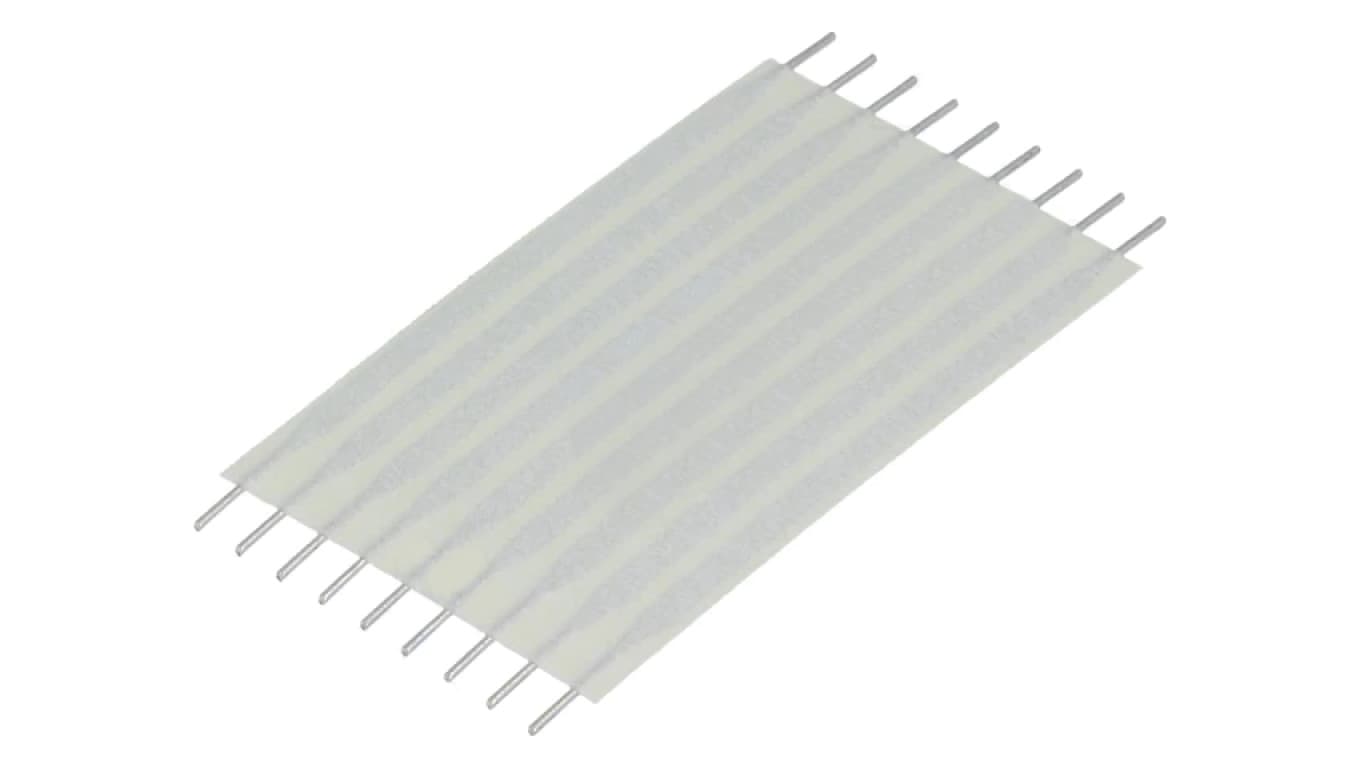 Złącze zwora elastyczna R.taśmy 2,54mm L 38,1mm proste FSN21.5A-09