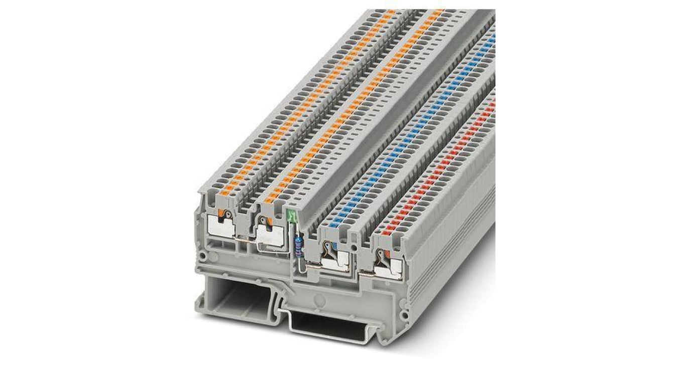 Złączka do czujnika 3‑piętrowa 0,14‑1,5mm2 szara PTIO 1,5/S/3‑LED 24 GN 3244436