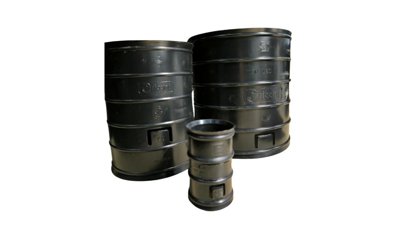 Złączka do rury karbowanej HDPE 75mm 19MC075